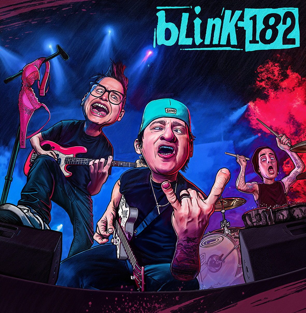 Illustration Blink 182